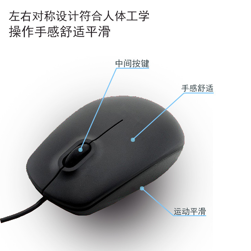 For DELL DELL MS111 mouse notebook wired USB mouse spot factory direct sale For DELL DELL MS111 mouse notebook wired USB mouse spot factory direct sale