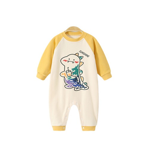 Infant Bodysuit with Double-Sided Heating Fleece for Spring, Autumn, and Winter - Warm Clothing Set for Baby - Autumn Outfit - Sleepwear and Underwear Set for Winter