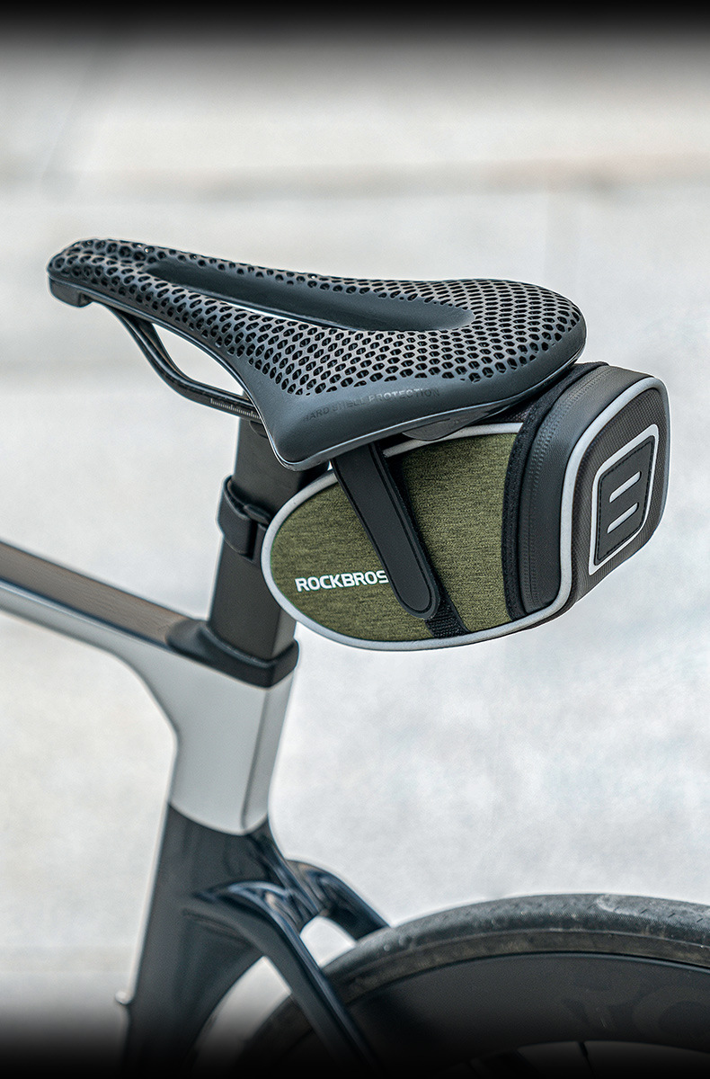 Locke Brothers Fahrrad-Hecktasche für Straßen- und Bergtouren, Klapprad, Satteltasche für hinten, tragbare Fahrradausrüstung_voghion.com