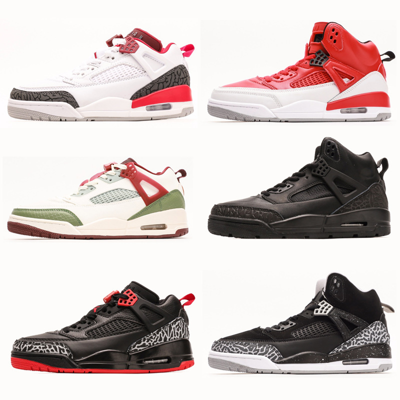 Spizike Spike Lee AJ3LOW 로우 탑 에어 쿠션 농구 신발 AJ4 하이 탑 보드 신발 AJ5 년 드래곤 한정