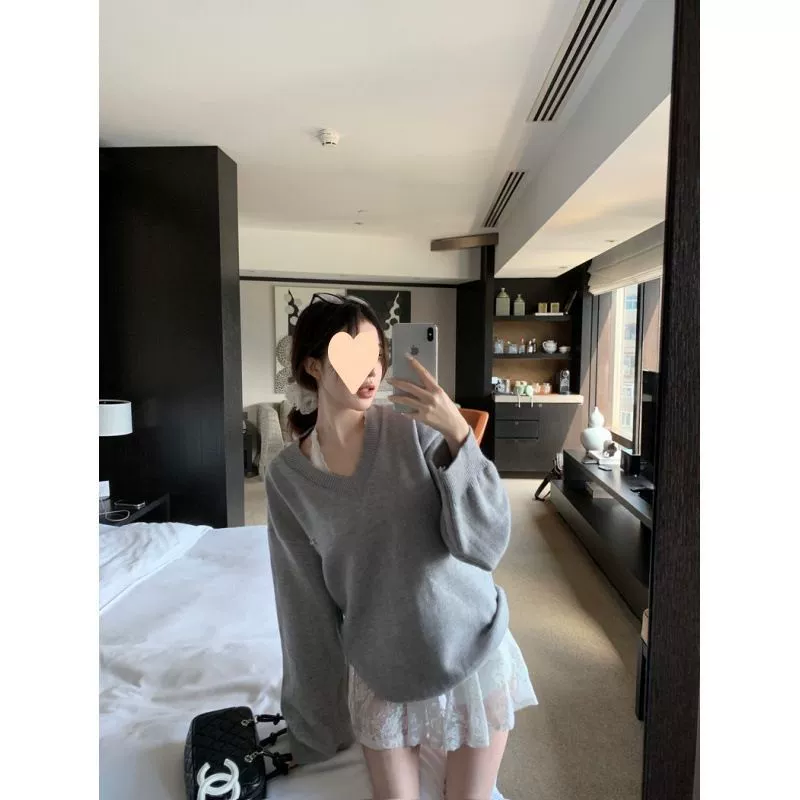 Модное сексуальное вязаное платье, свитер, комплект, slim fit