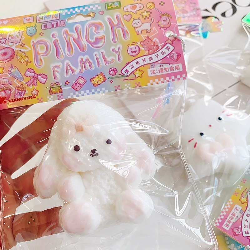 Rabbit, toy, slime, anti-stress
