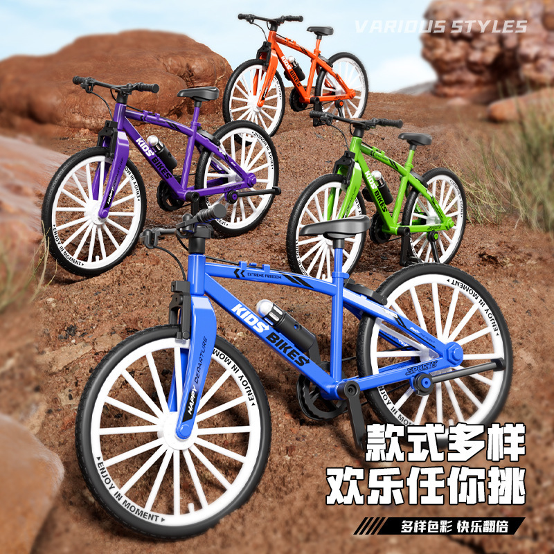 Simulation bicycle model toy car road competitive extreme mountain cross-country bike creative decorative ornaments wholesale