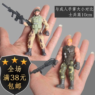 10cm Soldier Special Forces Soldier Model Jointed Action Figure Model Soldier Modern Army Infantry