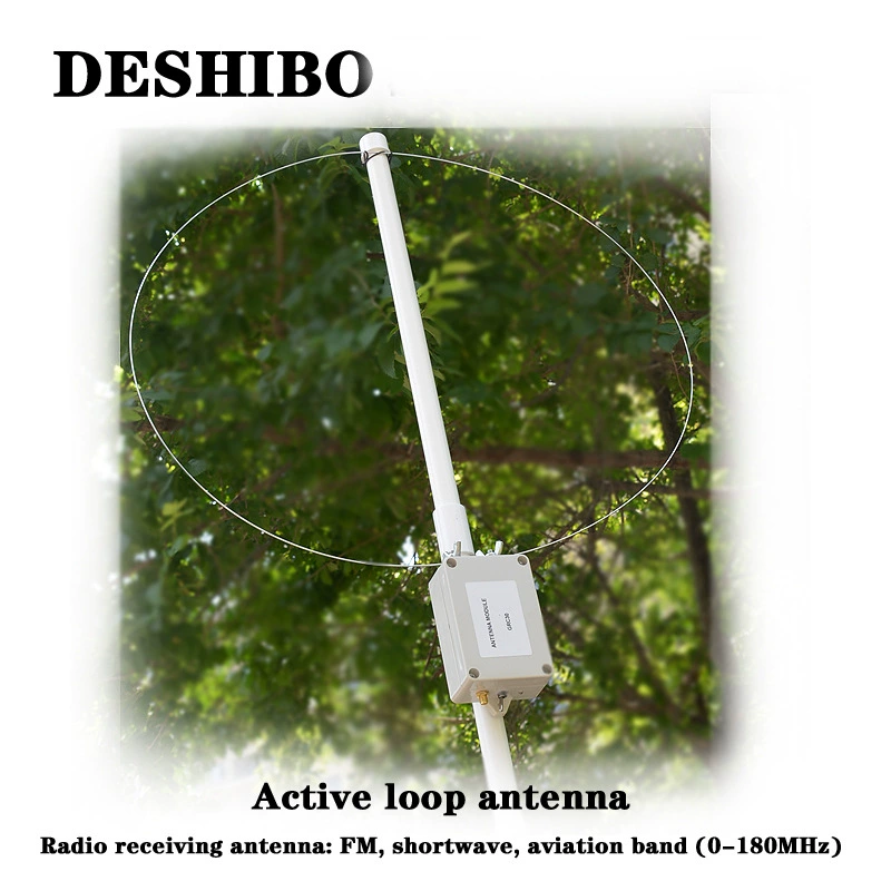 Радиоактивная петлевая антенна GRC30 + антенна miniwhip два-в-одном 0,1-180 МГц