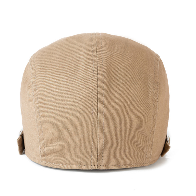 Neue Herren Frühling/Sommer Baskenmütze Baumwolle Casual Sonnenschutz Ente Zunge Maler Mode Britischen Forward Hut_voghion.com