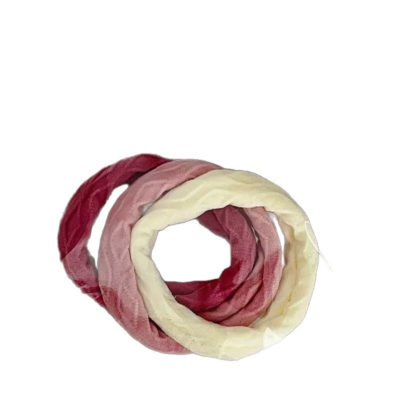 Anillo de cabello para niños crema toalla de sal marina anillo de cabello simple cabello de mujer sin marcas correa de alta elasticidad adornamiento para el cabello de niñas