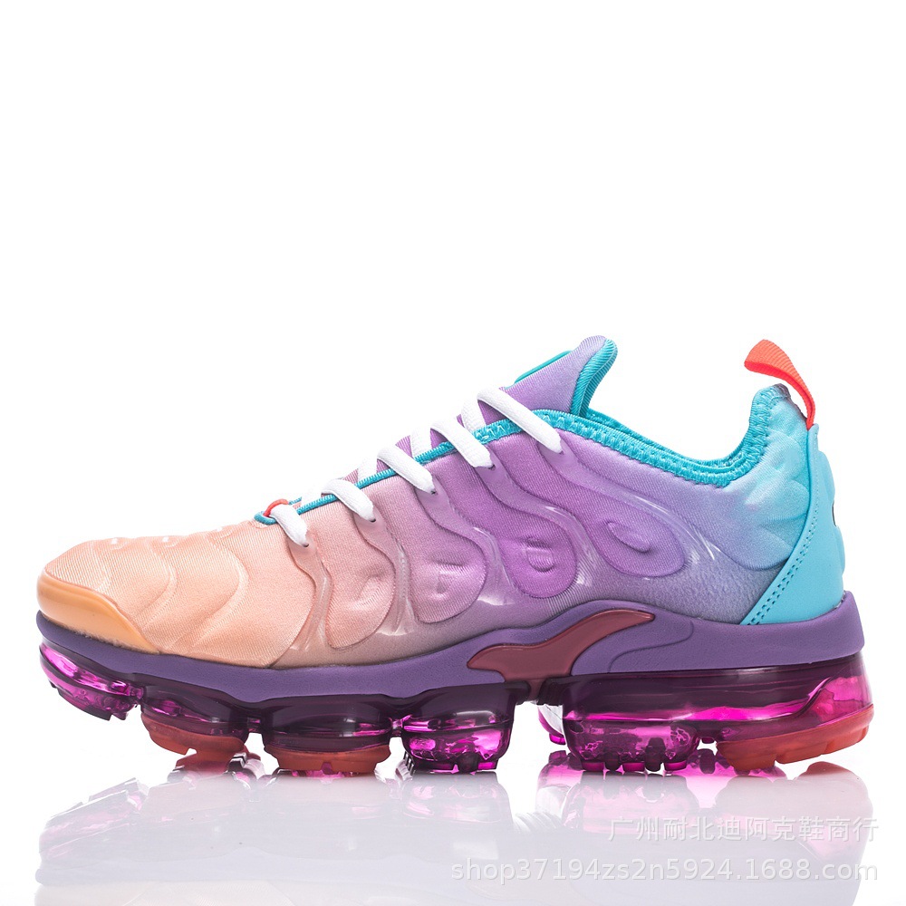 Vapormax TN plus comercio electrónico transfronterizo comercio electrónico zapatos deportivos casuales de corte bajo zapatos para correr con colchón de aire de palma completa