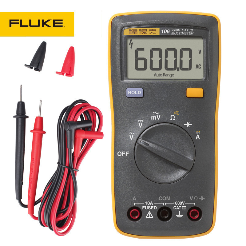 Fluke multímetro digital F101 / KIT F106 F107 multímetro digital F12E + multímetro