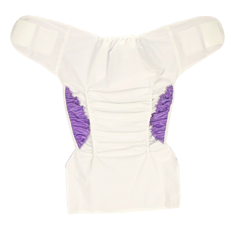 Plus-size Velcro Adult Cloth Diapers, Elderly-Friendly Washable, Waterproof & Leak-Proof Diaper Pants, Disposable Nappy Pouches&mdash;Factory Wholesale