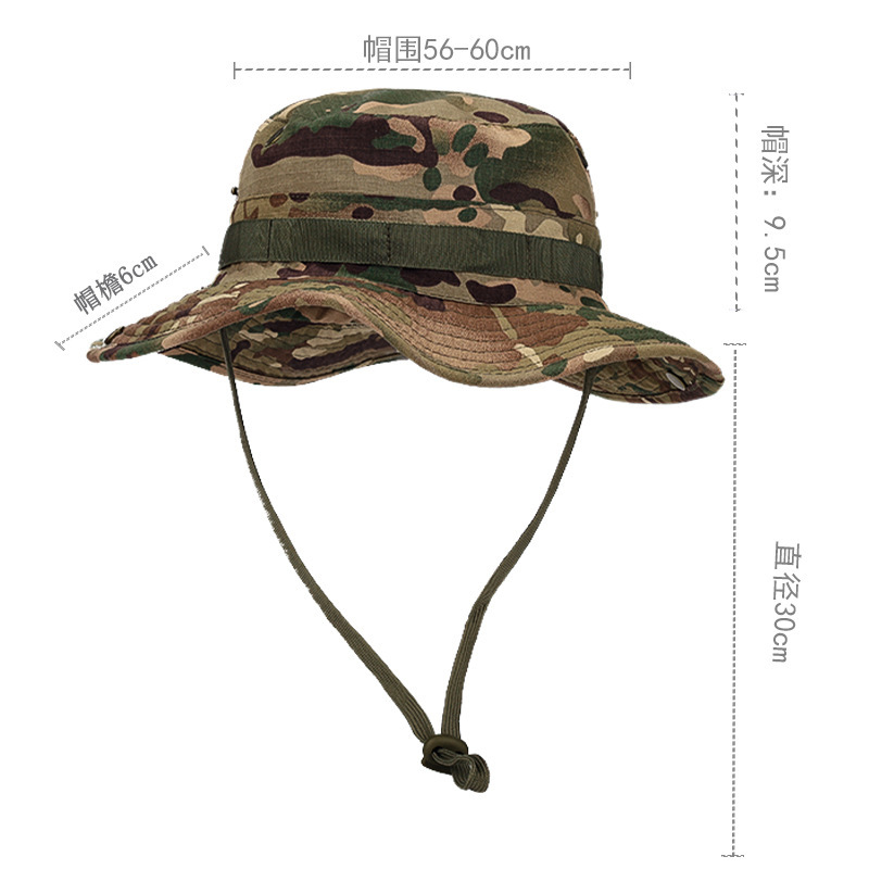 四季対応 アウトドア 釣り 登山 ハイキング 迷彩柄 フィッシャーマンハット 夏用 日よけ 通気性 日焼け防止 タクティカル ベニーハット|undefined
