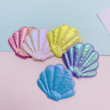 幻彩仿真貝殼皮革配件海洋系列 diy頭飾配件生日烘焙插排裝飾配件