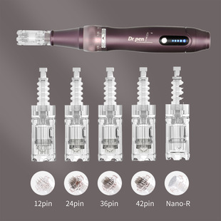 Dr.pen A10電動微針針頭MTS微針納米圓晶片波浪型卡扣a10微針針頭