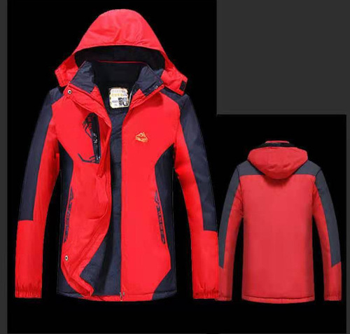 Insulated windproof and warm men's and women's winter jackets with removable lining, suitable for outdoor work and printing, cotton-lined jacket.