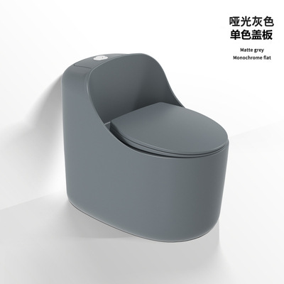 Nuevo hogar interior personalizado anti-bloqueo de una sola pieza fila de piso ultra-alto sifón moderno simple inodoro redondo al por mayor