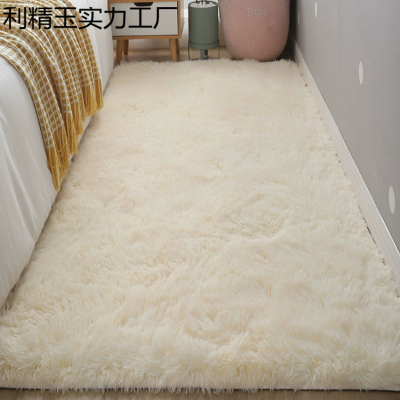 Популярный плюшевый коврик для прикроватной тумбочки, коврик для гостиной в стиле тай-дай, милый коврик для спальни девочки, коврик для комнаты, полный коврового покрытия