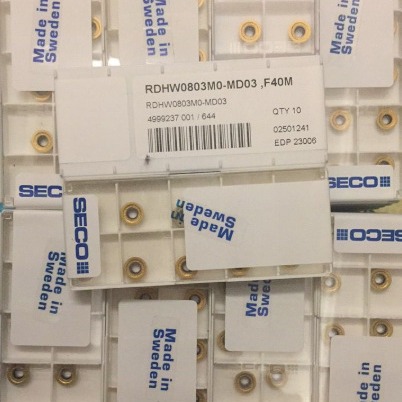 数控刀片 山高铣刀片,RDHW0702M0T-MD04 F15M,耐磨 抗崩刃