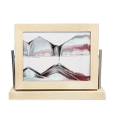 Простая и креативная ручья песчаная живопись Бейлум Флип декоративной песочные песочные песча