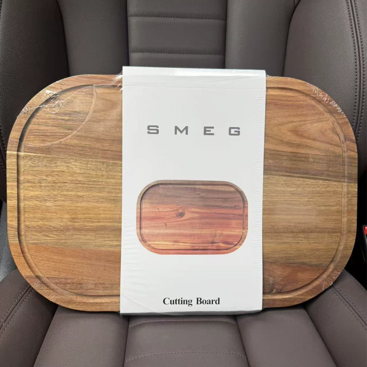 Прямые продажи завода SMEG кухонный нож разделочная доска ретро домохозяйственная разделочная доска акатиева древесина овальная квадратная точка