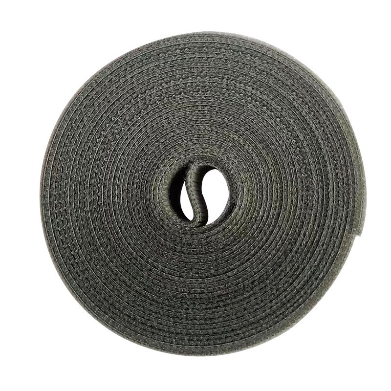 Velcro cable tie nylon auto-adhesivo gancho lana mismo cuerpo de datos Cable de gestión de cable Dispositivo de unión de la planta de Velcro espalda con espalda cinturón de unión