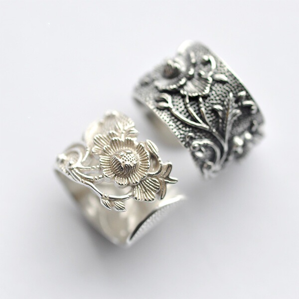 Retro ring for men and women