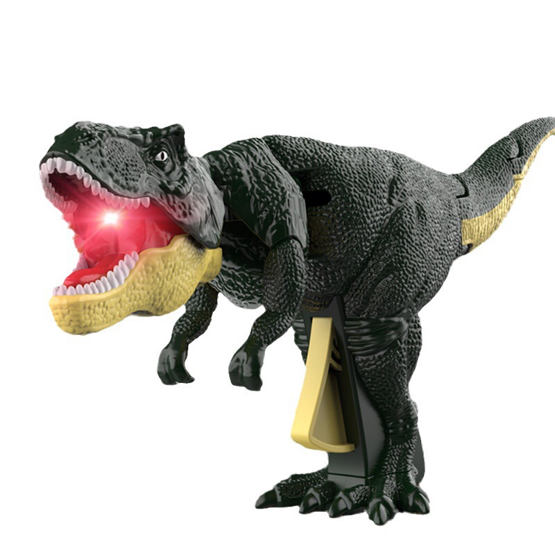 Tiktok hot pressing dinosaur children's Tyrannosaurus toy head swing bite boys and girls gift anger Tyrannosaurus
