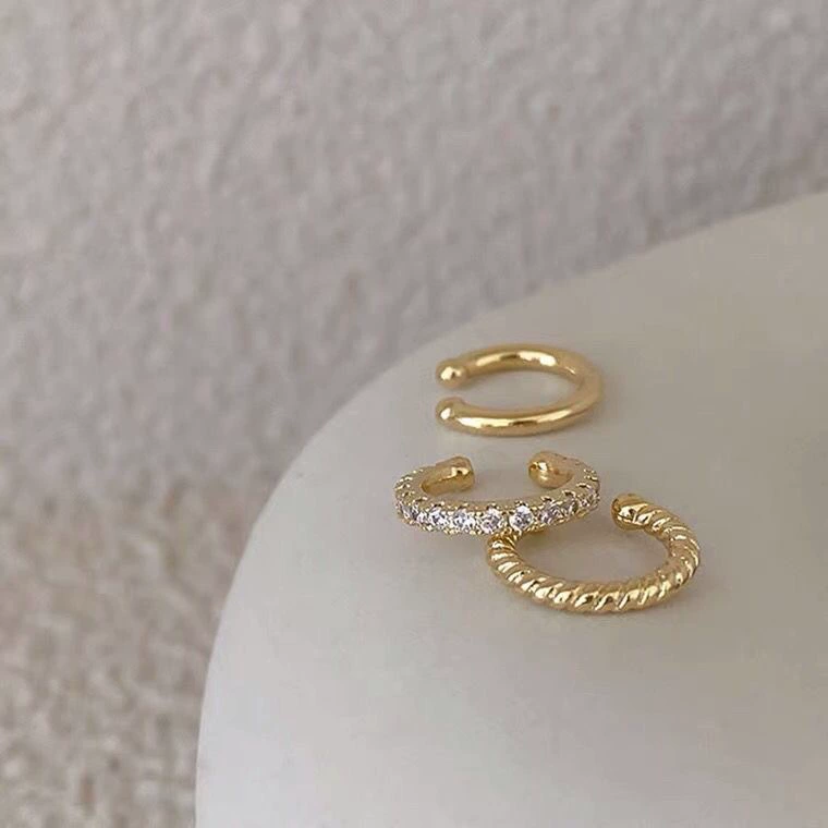 Клипсы для ушей Tide, клипсы без прокола с ретрок zirconia и жемчугом, множество стилей (клипсы)