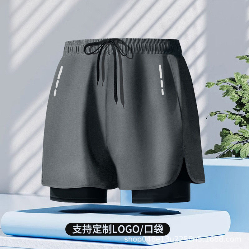 Adult Swimming Trunks Men's Boxer Swimsuit Suit Anti-Embarrassment New Professional Beach Adult Swimwear