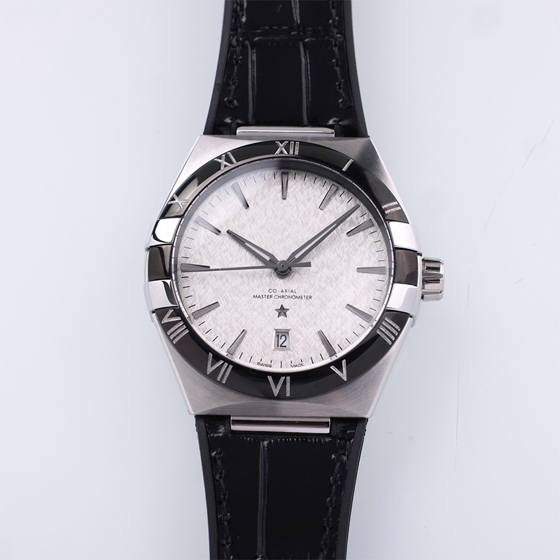 Cross-Border Oujia Constellation New Fifth Generation Three-Pin Sapphire 40mm Automatic Mechanical Men's Belt Watch Export Special Cross-Border Oujia Constellation New Fifth Generation Three-Pin Sapphire 40mm Automatic Mechanical Men's Belt Watch Export Special