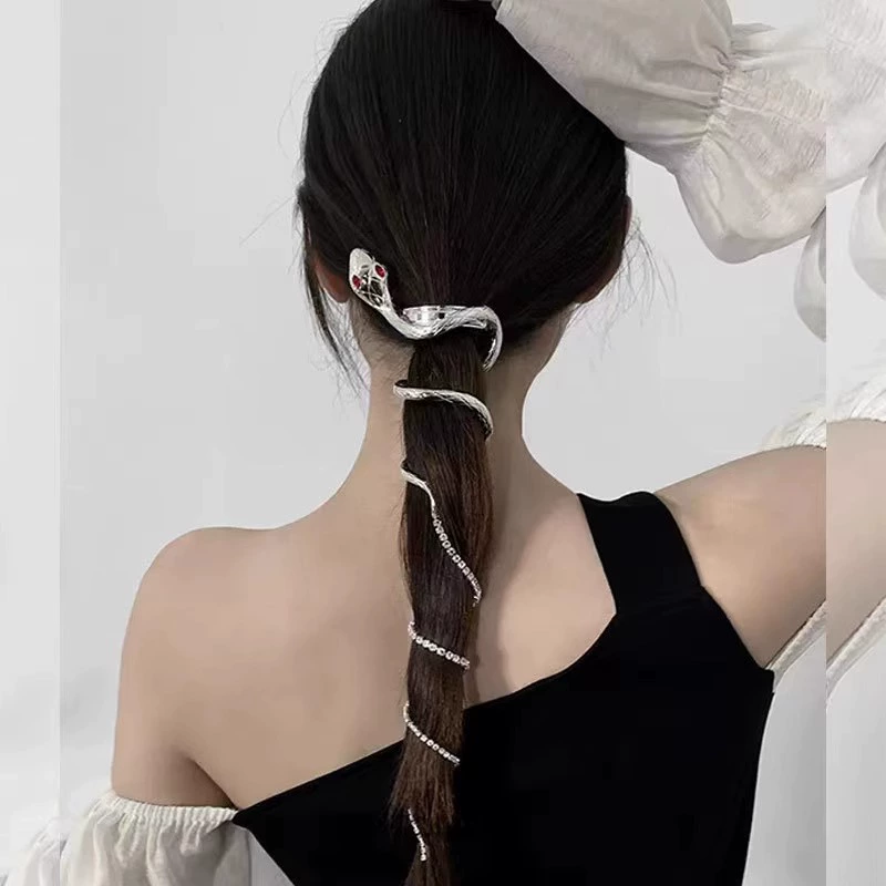 Новый китайский стиль Высококачественная обмотка Дух змея кисточка шпилька ниша дизайн холодный стиль конский хвост прическа сладкие крутые аксессуары для волос для женщин