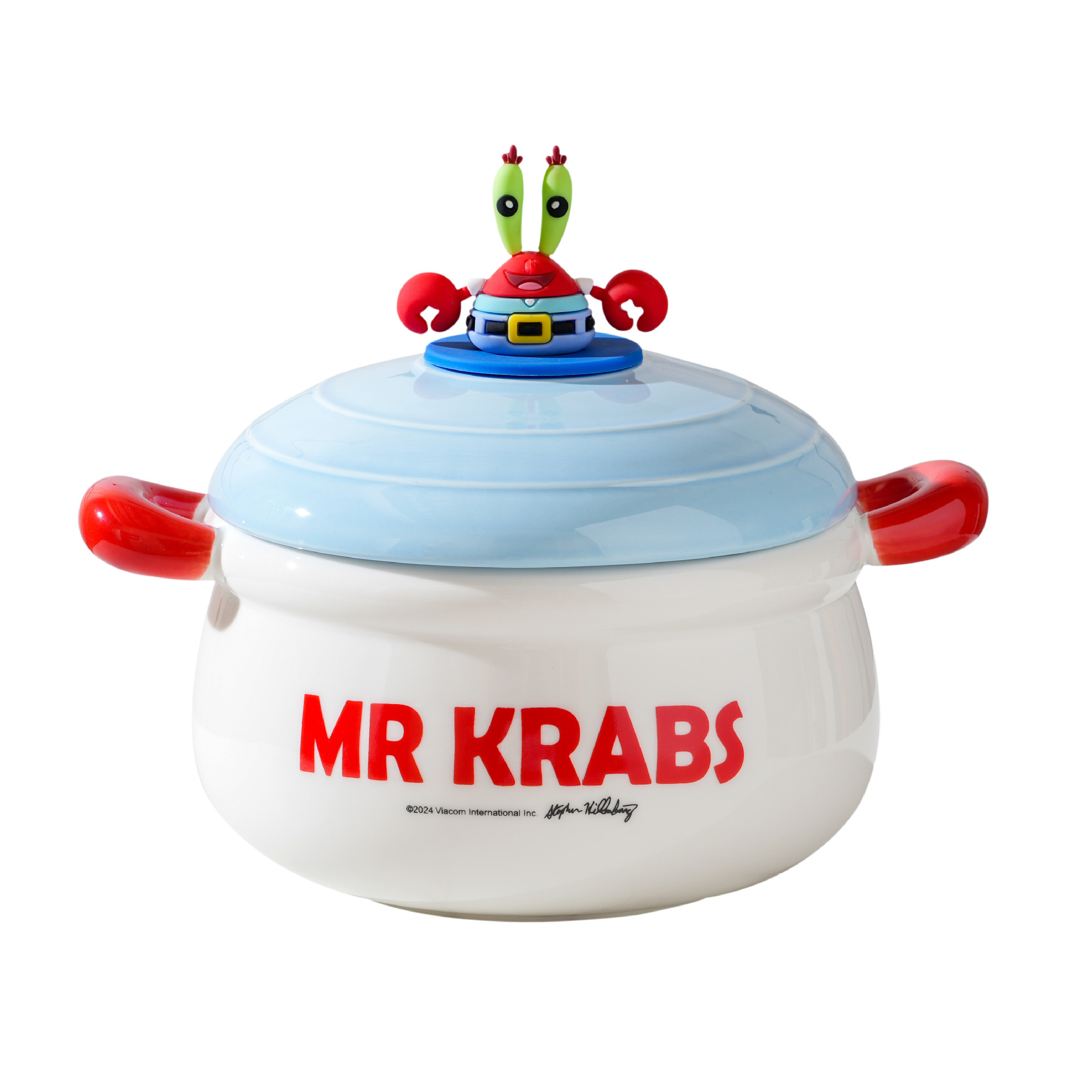 Bob Esponja bols de cerámica bols de fideos de cerámica bols de cerámica bols de cerámica bols de dibujos animados de gran capacidad de muñeca de doble oreja