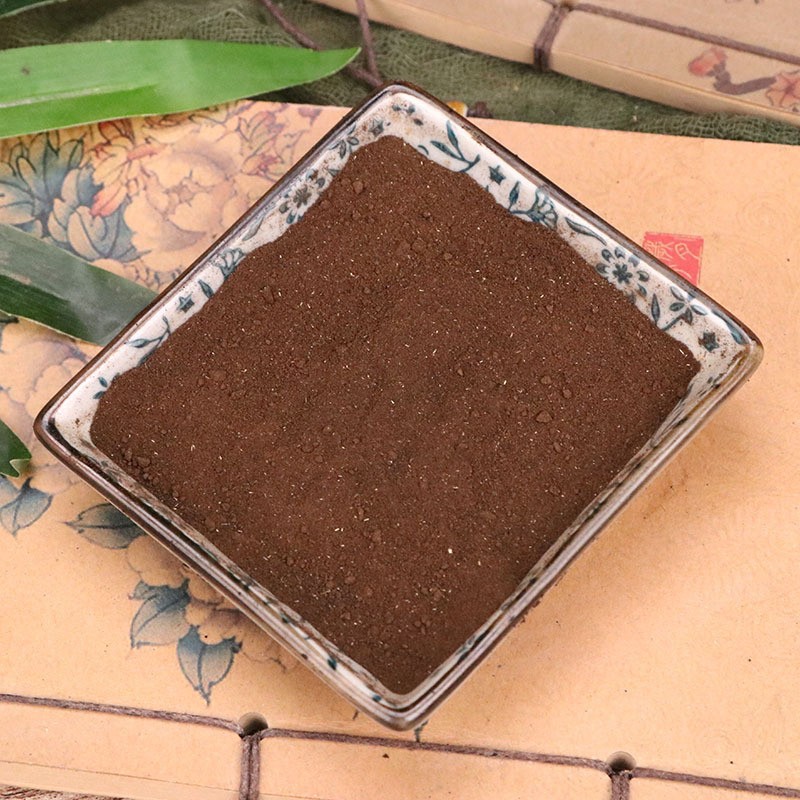 Prepared Rehmannia Root Powder Shu Di Huang 500g Fine Ground Herbal Powder specifications