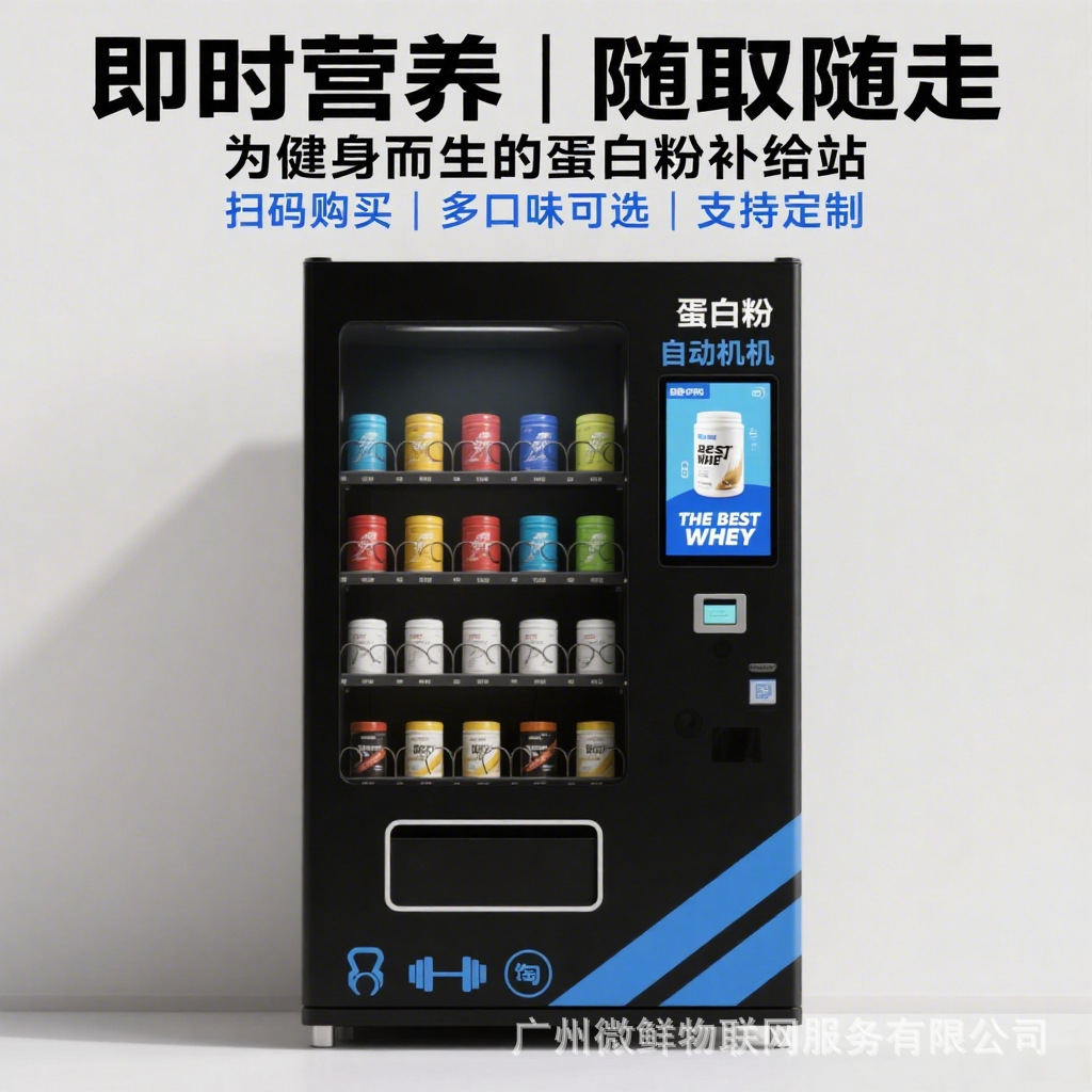 健身房蛋白粉自助售卖机营养补剂自动贩卖机售卖机
