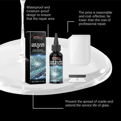 Clarity, Auto glass repair liquid