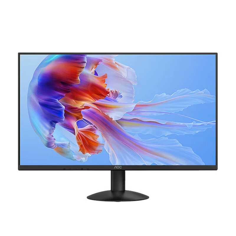 AOC 27-дюймовый 2K HD монитор, IPS-экран, узкая рамка, поддержка настенного крепления, низкий уровень синего света, без мерцания