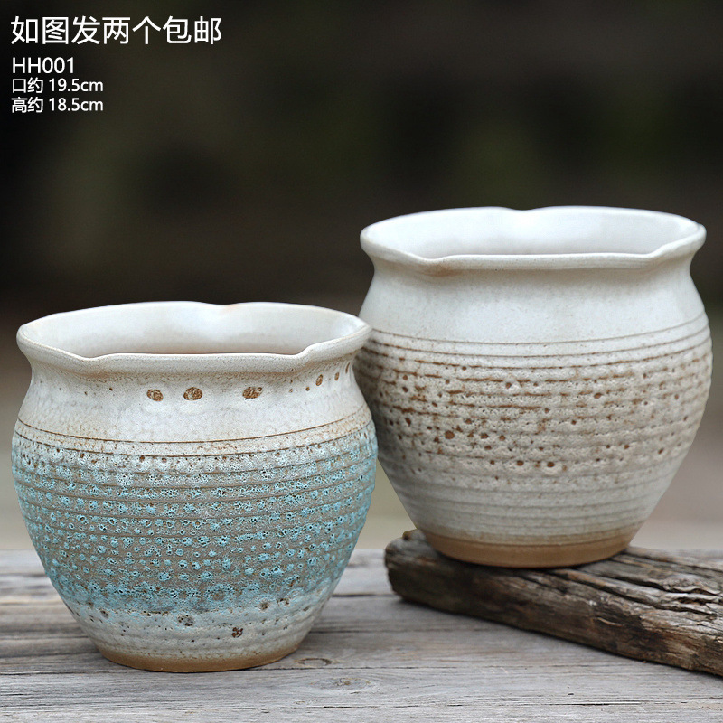 大号大口径花盆家用法师月季盆栽三角梅花盆陶瓷透气多肉花盆包邮|undefined