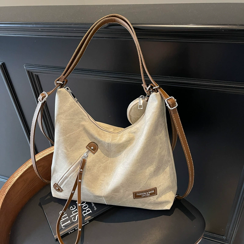 Capacious trend fashionable shoulder bag, one-shoulder bag, backpack