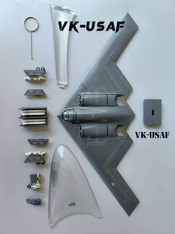 1:200 U.S. Military B-2 Ghost Stealth Strategic Bomber Vk Alloy Aircraft Model Finished Aircraft Model Ornaments