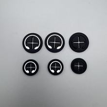 厂家现货箱包通用耳机标大号小号商务背包耳机标PVC软胶商标 欧标