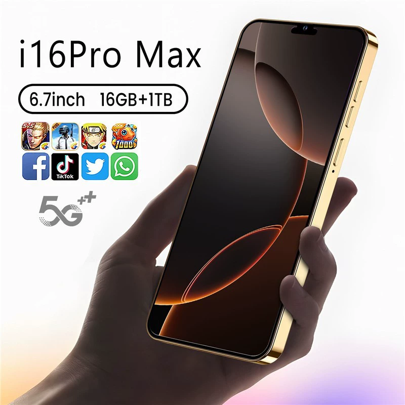 (), мобильный телефон, смартфон изогнутый дисплей, intel core i16, 16promax, 16gb, 1gb, Android, (Physicals)
