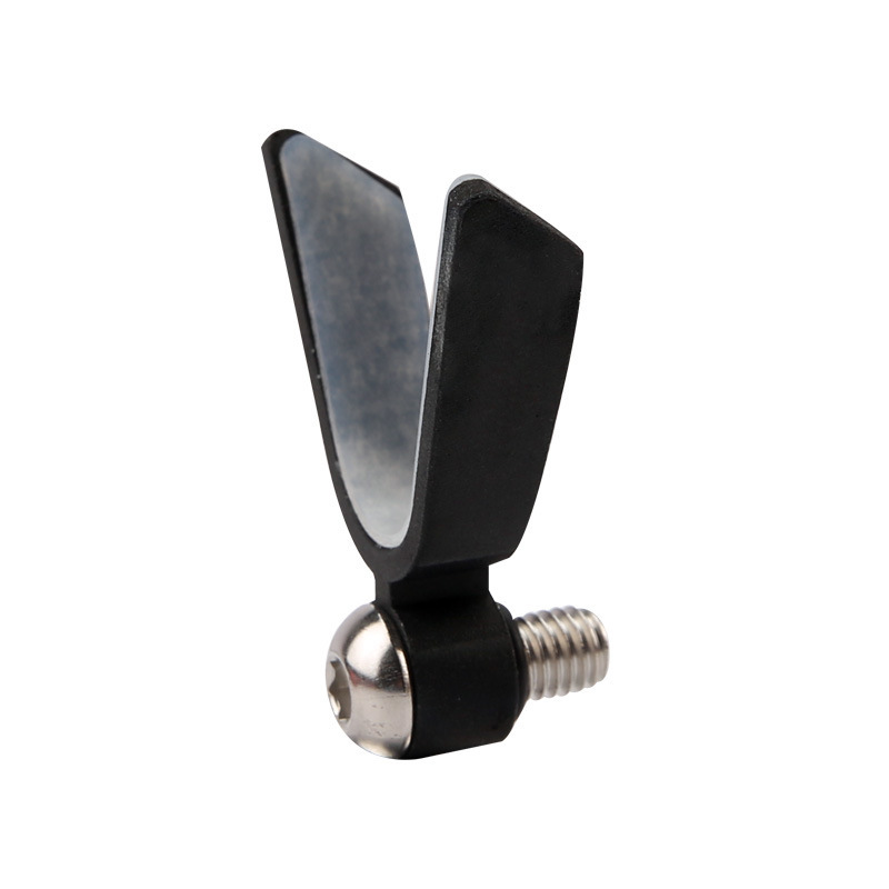 Fábrica venta directa cabeza de soporte barraca cabeza de barraca metálica barraca antideslizante caña de pesca competitiva barraca accesorios de pesca cabeza