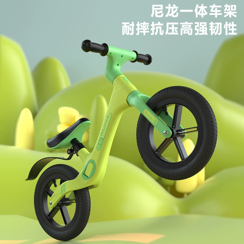 Детский балансбайк без педалей с передачей педалей для уличного катания на роликах, 1–3–6 лет