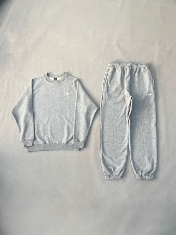 Corteiz High-Quality American Hiphop Hip-Hop Street Dance Embroidered Letter Knitted Sweatpants Leggings