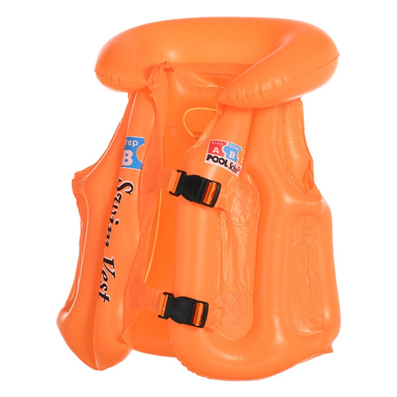New Children Inflatable Lifejacket Wholesale Water Park Buoyancy Vest Floating Swimsuit Drifting Auxiliary Swimsuit
