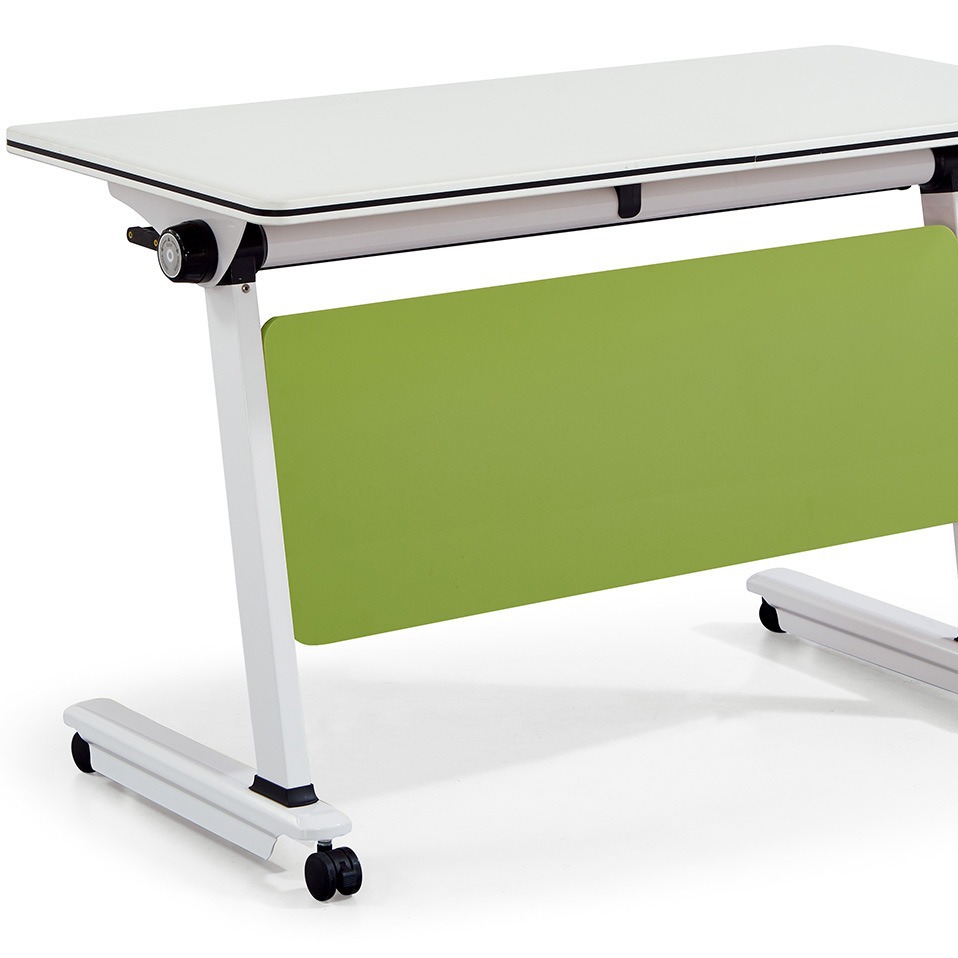 Folding Training Table Mobile Desk Multi-Functional Splicing Conference Room Long Table Simple Modern Folding Conference Table