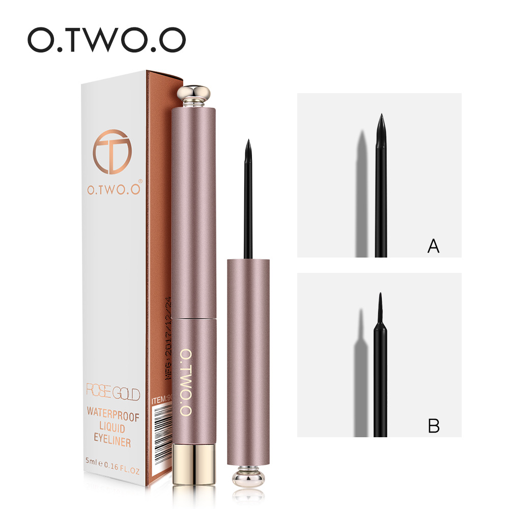 O.TWO.O Cross-Border Rose Gold Eyeliner Waterproof Quick-Dry Smudge-Proof 9084