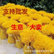 天然黄金麦穗干花大麦花束客厅田园装饰开业稻穗摆件道具工厂直发