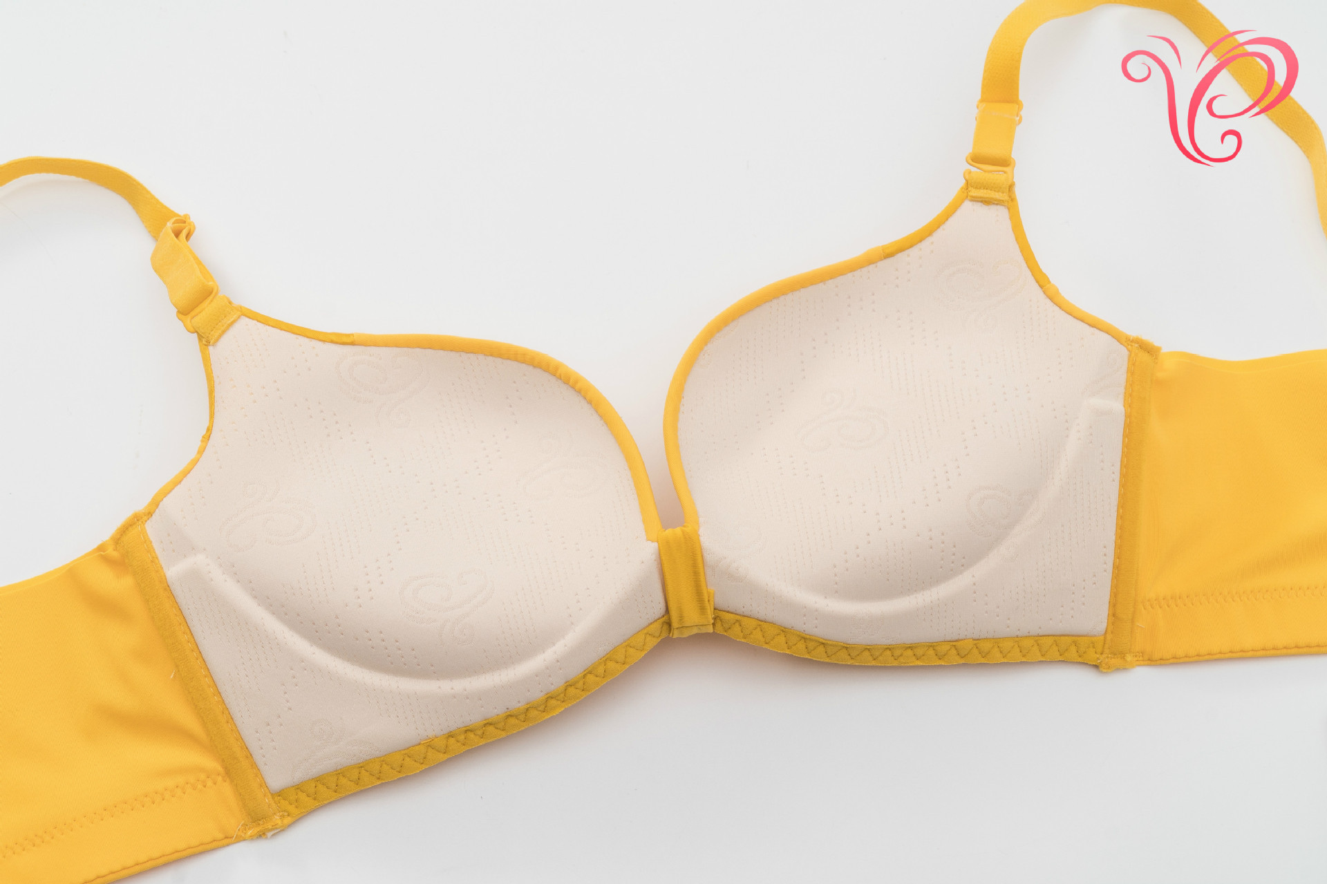 智贝详情图_18糖果色性感深V小胸聚拢无钢圈收副乳调整型蝴蝶