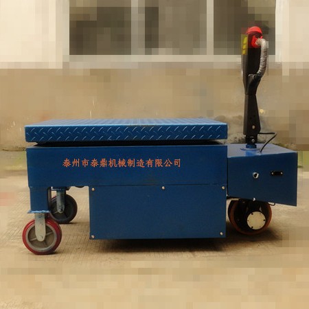 全自动升降机升高车液压电动平台剪叉式升降机移动式工作车