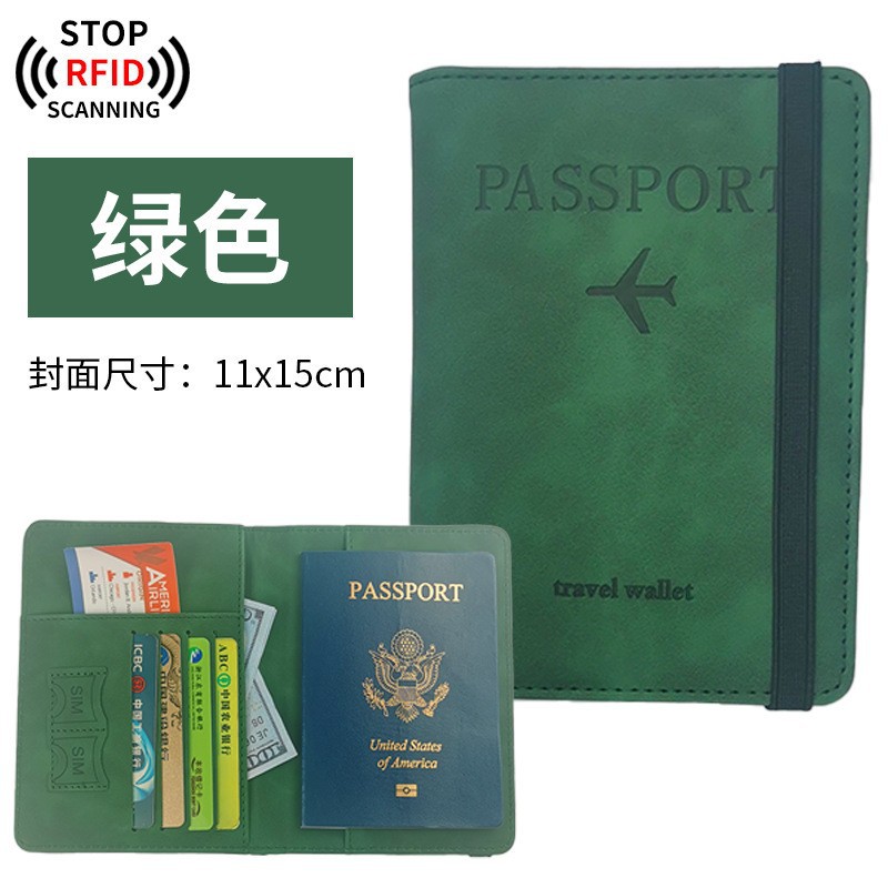 Pasaporte RFID verde